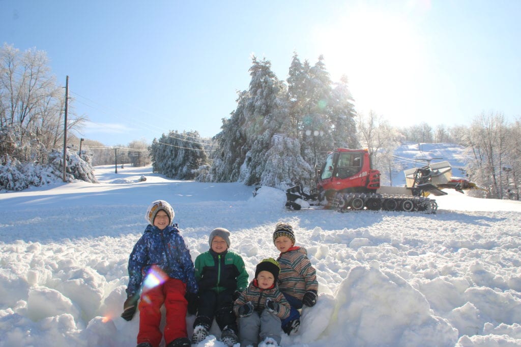 Family at Mount Peter Ski Snowboard Area