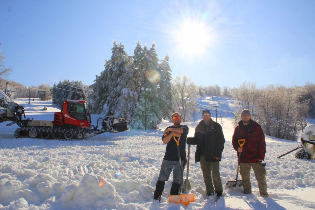 Staff at Mount Peter Ski Snowboard Area