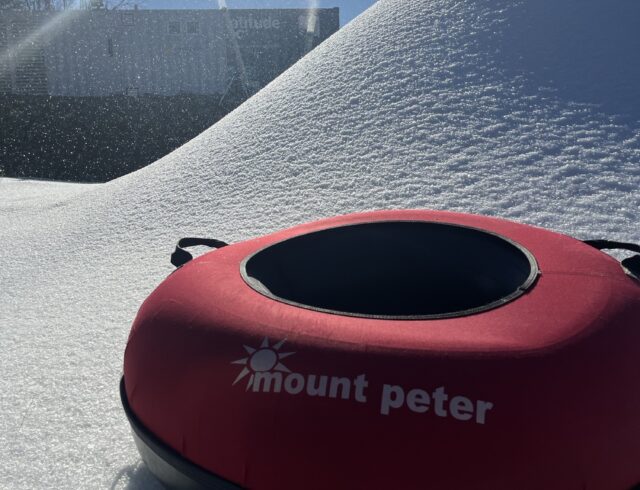 Snow Tubing at Mount Peter